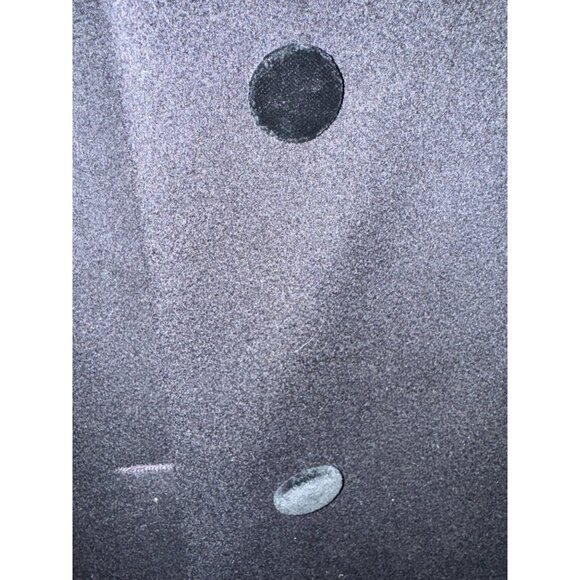 Vintage Forecaster Of Boston Wool Blend Long Overcoat Black Made In Usa - Picture 9 of 14